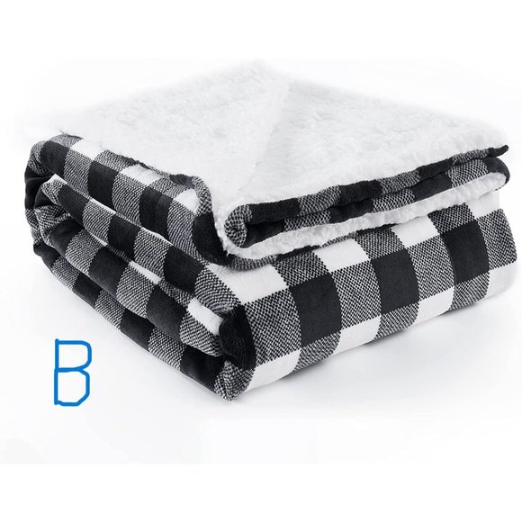 New herpa Fleece Blanket Plaid Blanket Super Soft Blankets & Throws for … - Picture 5 of 14